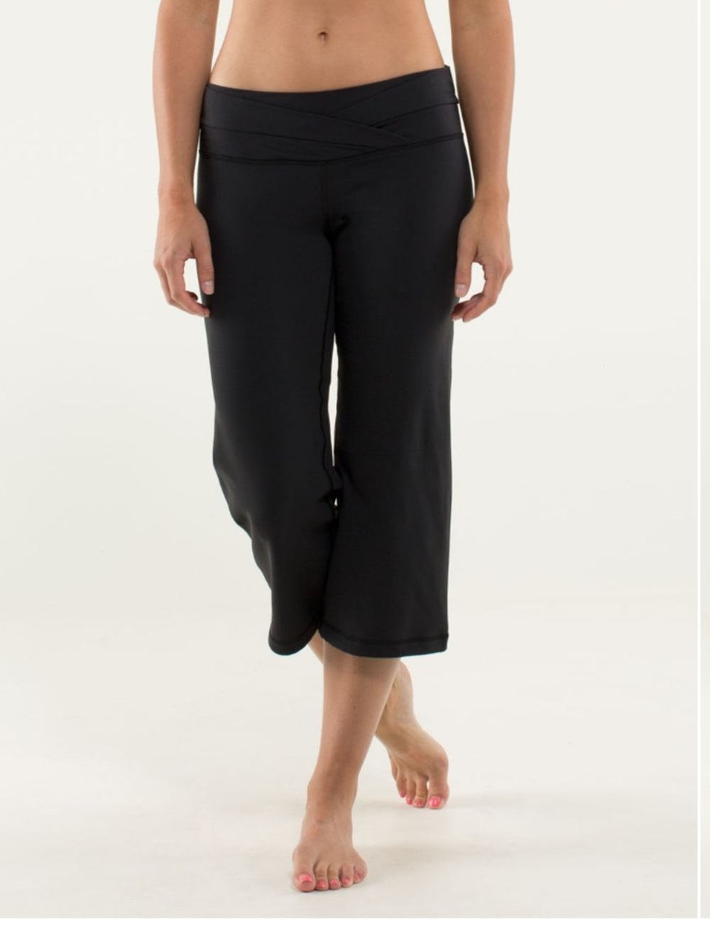 Lululemon Dharana Crop Black Pants NO SIZE DOT